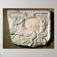 A victory in the four horse chariot race