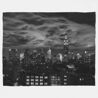 A view from above: Autumn in Central Park 01 Fleece Blanket