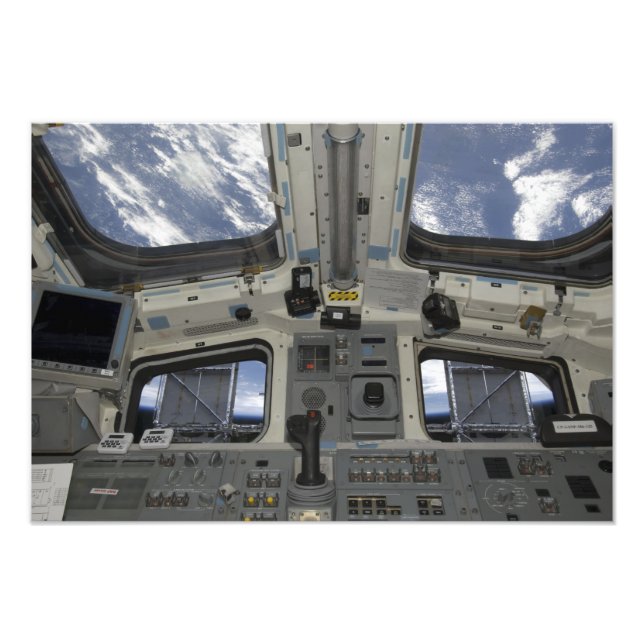 A view from inside the flight deck photo print (Front)