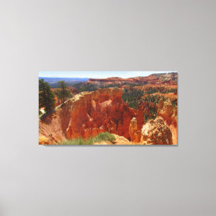 A View From the Edge: A Hoodoo Canvas Print