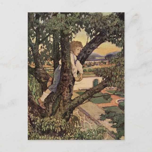 A View From the Trees by Jessie Willcox Smith Postcard (Front)