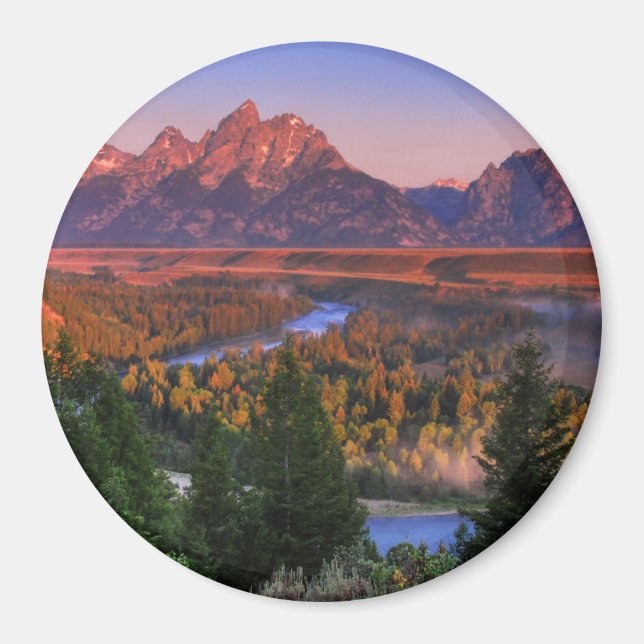 A View in the Morning Magnet (Front)