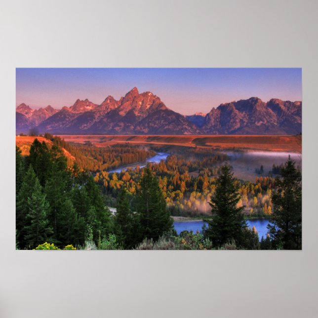 A View in the Morning Poster (Front)