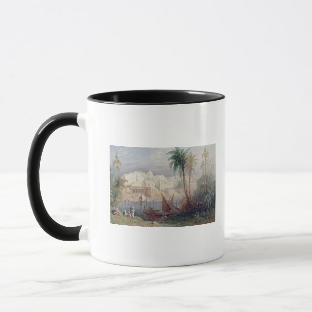 A View of an Indian city Mug (Left)
