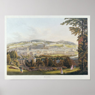 A View of Bath, 1817 Poster