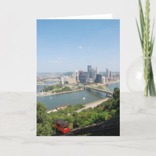 A View of Downtown Pittsburgh from Mt. Washington Card