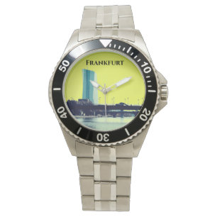 A view of Frankfurt in Yellow and Blue Watch