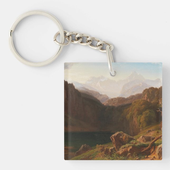  A View of Grossglockner from Kals Key Ring (Front)