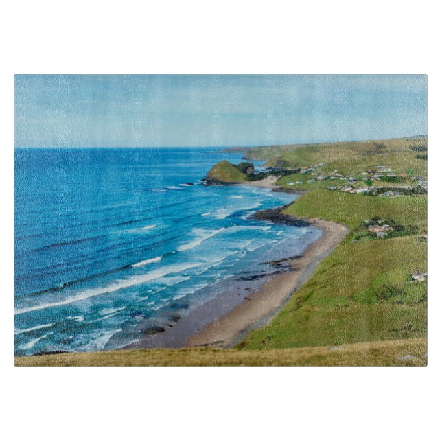 A view of Hole in the Wall on the Wild Coast Cutting Board (Front)