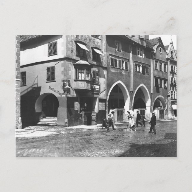A view of Lindau, c.1910 Postcard (Front)