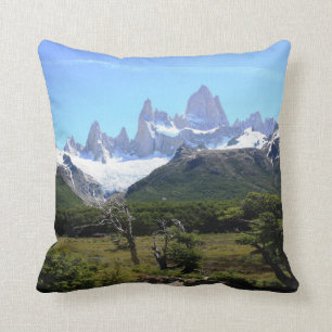 A View Of Mount Fitz Roy Cushion