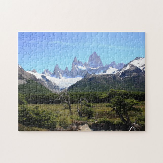 A View Of Mount Fitz Roy Jigsaw Puzzle (Horizontal)