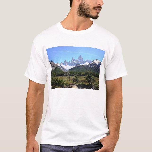 A View Of Mount Fitz Roy T-Shirt (Front)