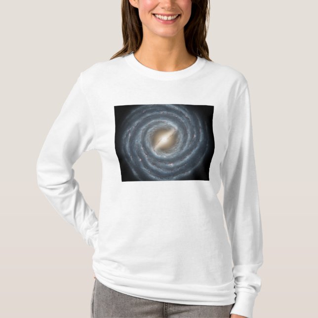 A view of our own Milky Way Galaxy T-Shirt (Front)