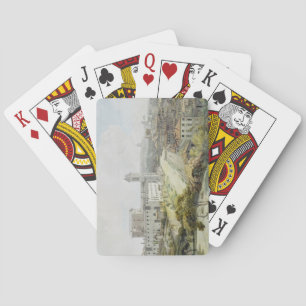 A View of Rome taken from the Pincio, 1776 (w/c ov Playing Cards
