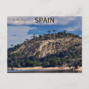 A View of Sierra Oeste Madrid Spain Postcard