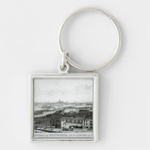 A View of the Cities of London and Westminster Key Ring