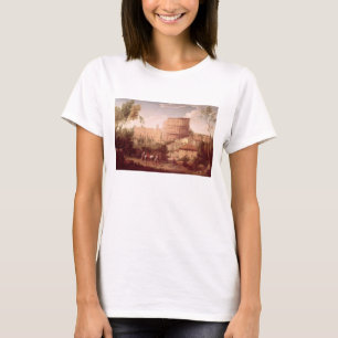 A View of the Colosseum with a Traveller, 1731 (oi T-Shirt