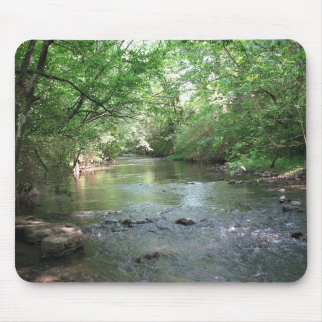 A View of the River Mouse Pad (Front)