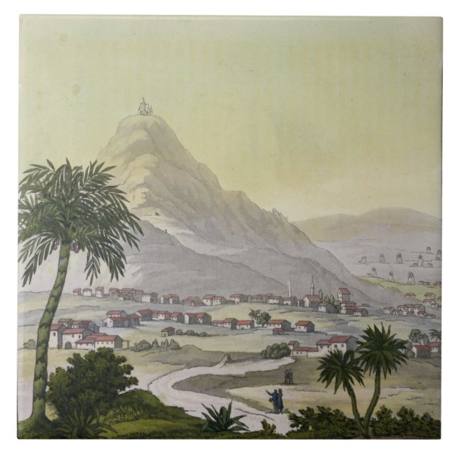 A view of the township of Lima, Peru, from 'Le Cos Tile (Front)