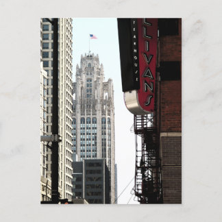 A View of the Wrigley Building Postcard