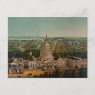 A View Of Washington DC Postcard