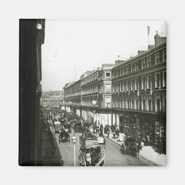 A View of Westbourne Grove, London Magnet (Front)