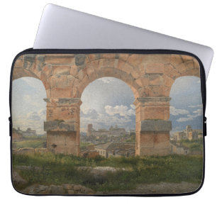 A View through Three Arches of the Colosseum Laptop Sleeve