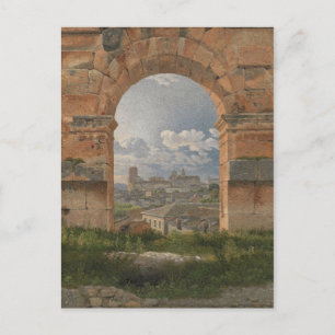 A View through Three Arches of the Colosseum Postcard