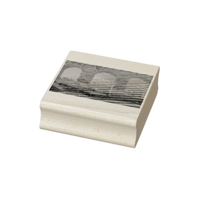 A View through Three Arches of the Colosseum Rubber Stamp (Stamp)