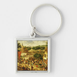 A Village Fair Key Ring