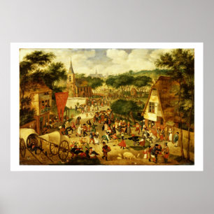 A Village Fair Poster