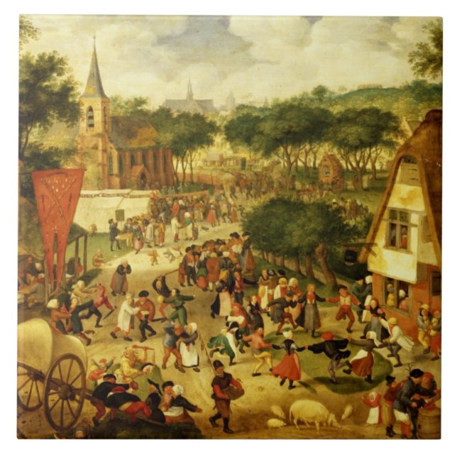 A Village Fair Tile (Front)