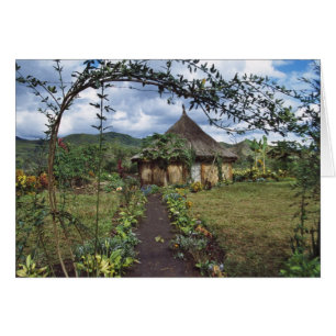 A village in the Highlands, Goroka, Papua New