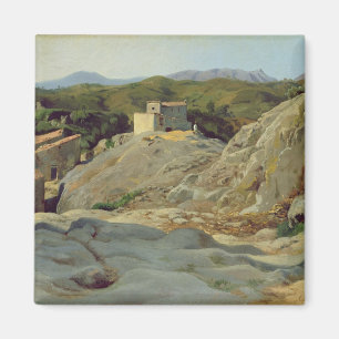 A Village in the Mountains Magnet