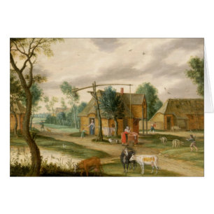A village landscape