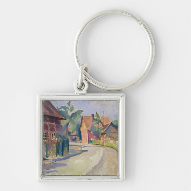 A Village Street Key Ring (Front)