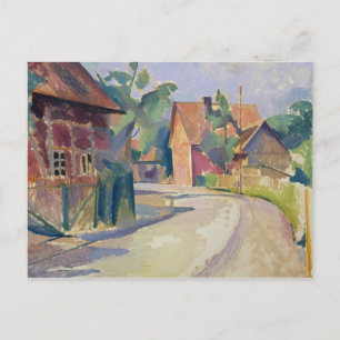 A Village Street Postcard