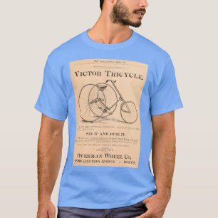 A Vintage 1880s Bicycle Advertisement T-Shirt