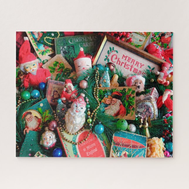 A Vintage Christmas Jigsaw Puzzle (Horizontal)