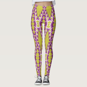 A vintage colourful pattern "Ratti_Creative_Arts"  Leggings