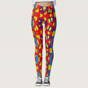 A vintage colourful pattern "Ratti_Creative_Arts" Leggings