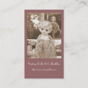 A Vintage Doll Affair Business Card