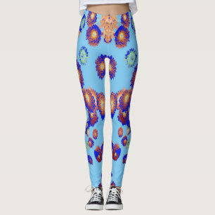 A vintage floral "Ratti_Creative_Arts" Leggings