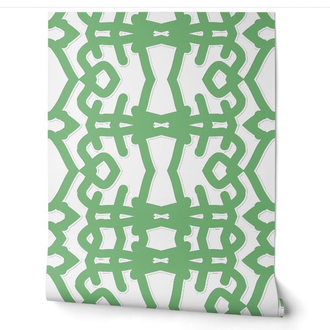 A Vintage green "Ratti_Creative_Arts" wallpaper (Unrolling)