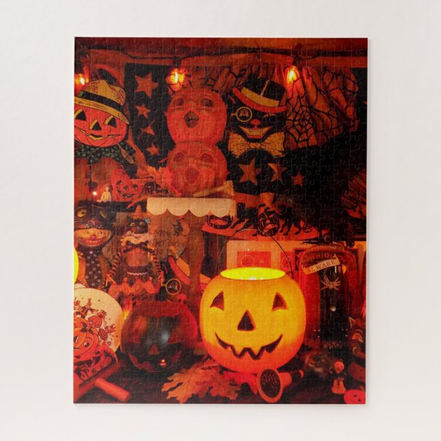 A Vintage Halloween Puzzle (Vertical)