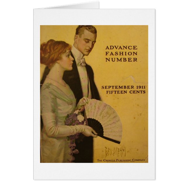 A vintage magazine cover, Sept 1911 (Front)