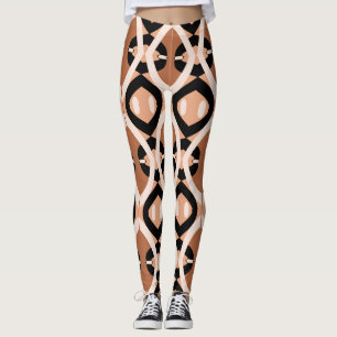 A vintage multicolor classic "Ratti_Creative_Arts" Leggings