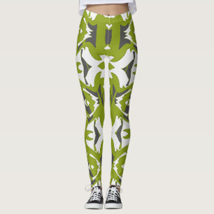 A vintage multicolor classic "Ratti_Creative_Arts" Leggings