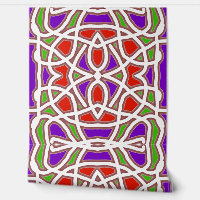 A vintage multicolor "Ratti_Creative_Arts" Wallpap